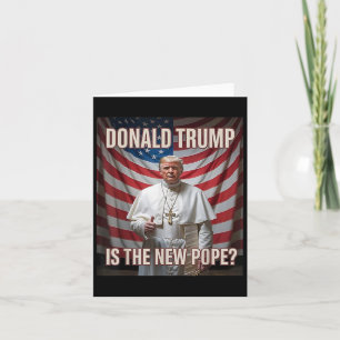 Donald Trump är den nya påven Kort