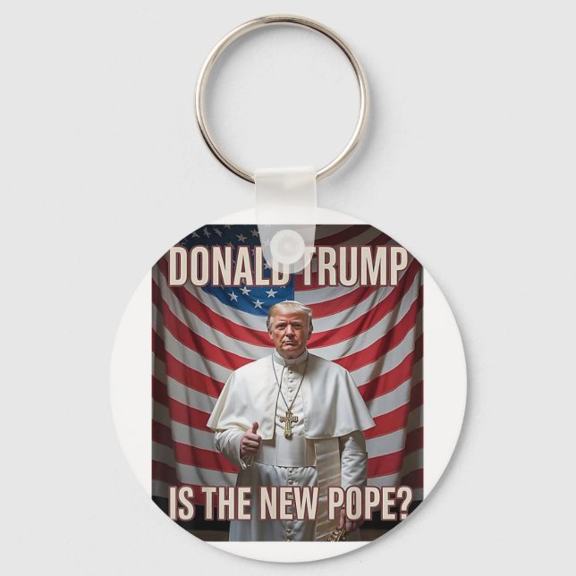 Donald Trump är den nya påven Nyckelring (Framsida)