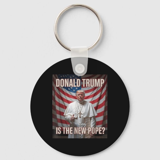 Donald Trump är den nya påven Nyckelring (Framsida)