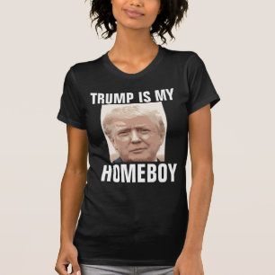 DONALD TRUMP ÄR MIN HOMEBOY, LUNT-Shirts T Shirt