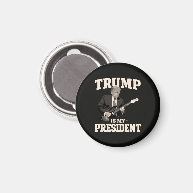 Donald Trump är min president Magnet (Front/Back)