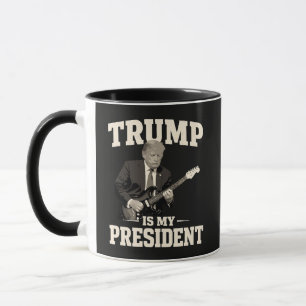 Donald Trump Är Min President Mugg