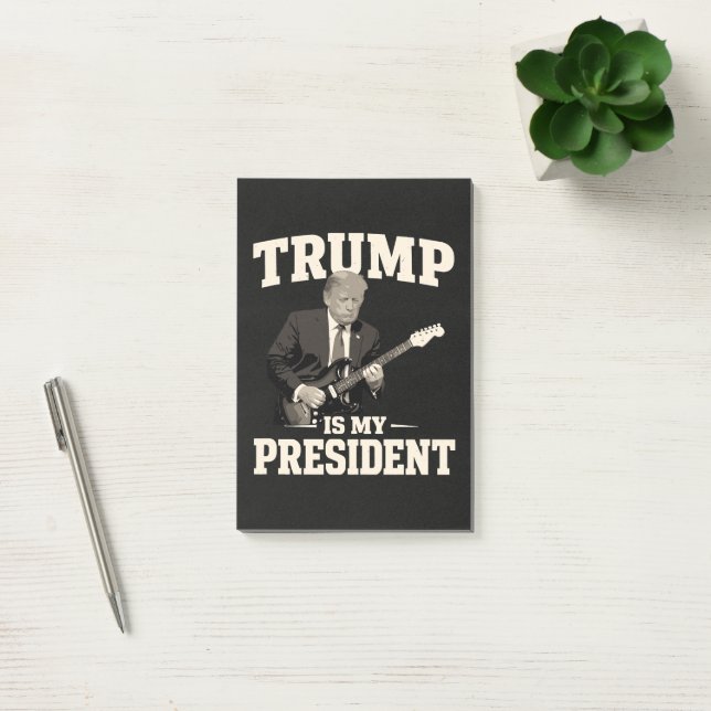 Donald Trump är min president Post-it Block (Kontor)
