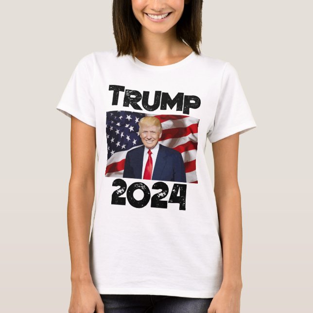 DONALD TRUMP ARREST 2024 T-SHIRTS (Framsida)