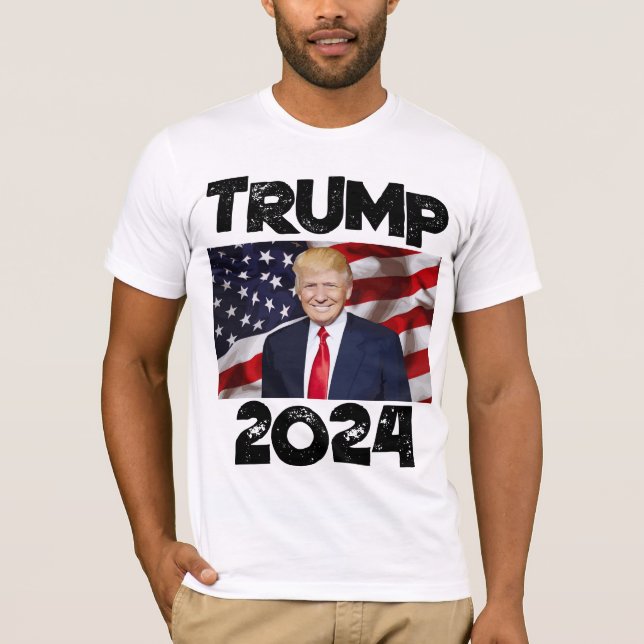 DONALD TRUMP ARREST INDICTMENT 2024 T-SHIRTS (Framsida)