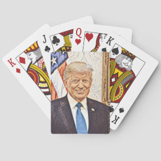 Donald Trump Art Bicycle Spelkort