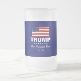 DONALD TRUMP BÄSTA PRESIDENT NÅGONSIN FROSTAT ÖLGLAS