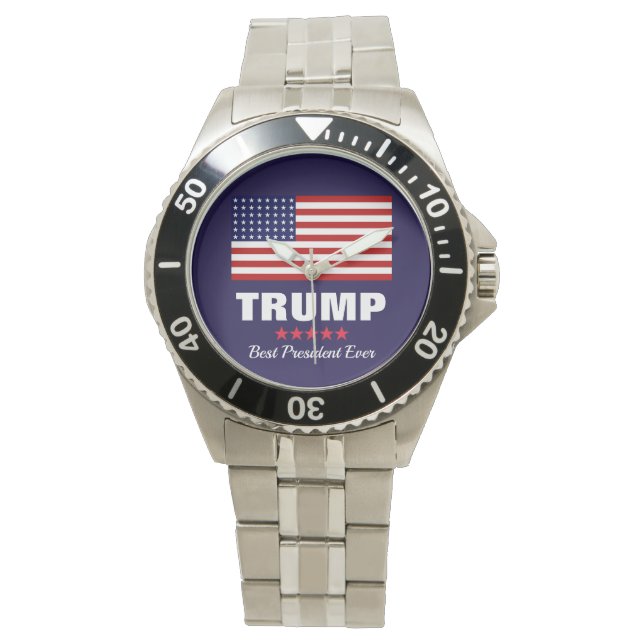 DONALD TRUMP BÄSTA PRESIDENT NÅGONSIN TITTA ARMBANDSUR (Framsida)