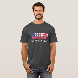Donald Trump - Behålla America Underbar T Shirt