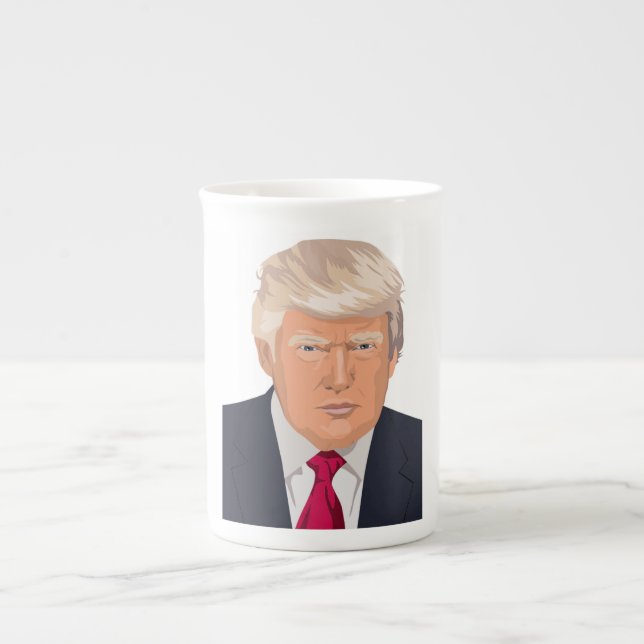 DONALD TRUMP BENPORSLIN MUGG (Framsidan)
