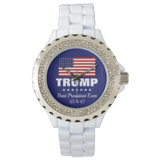 DONALD TRUMP BEST PRESIDENT EVER WATCH ARMBANDSUR