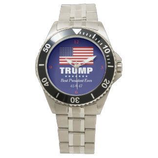 DONALD TRUMP BEST PRESIDENT EVER WATCH ARMBANDSUR