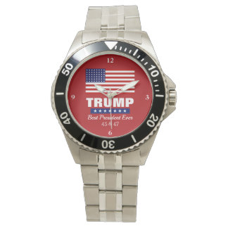 DONALD TRUMP BEST PRESIDENT EVER WATCH ARMBANDSUR