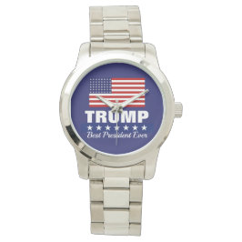 DONALD TRUMP BEST PRESIDENT NÄR UNISEX WATCH ARMBANDSUR