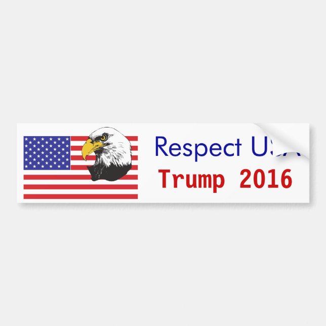 Donald Trump Bildekal (Framsidan)