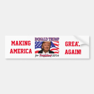 Donald Trump Bildekal