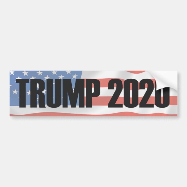 Donald Trump bildekal 2020 (Framsidan)