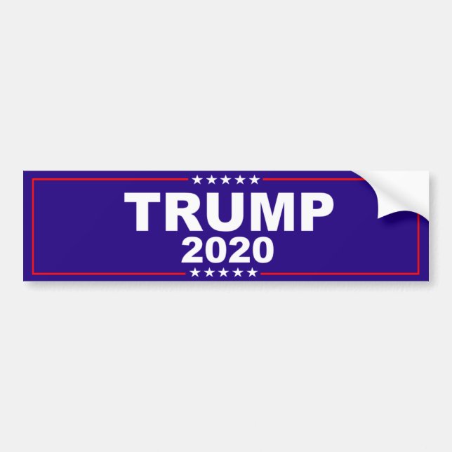 Donald Trump bildekal 2020 (Framsidan)