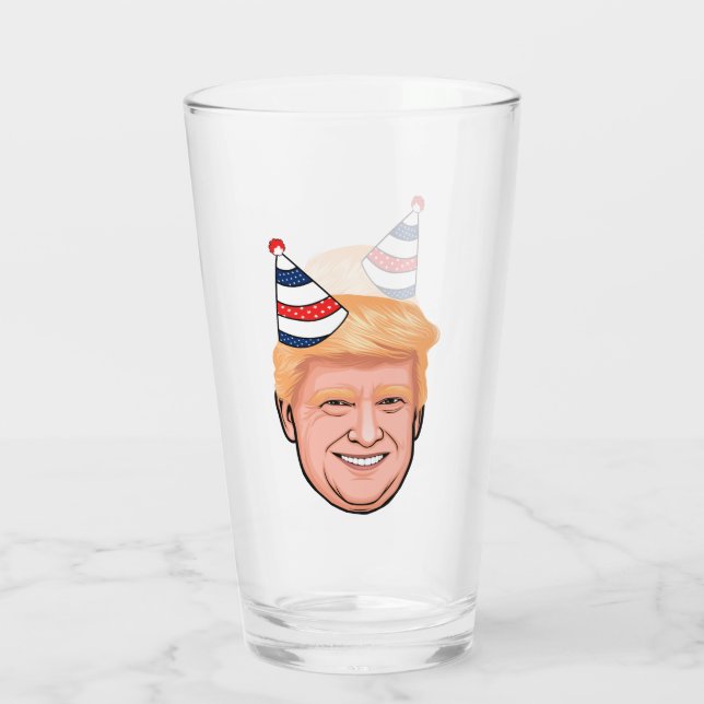 DONALD TRUMP BIRTHDAY GLASKOPP (Baksida)