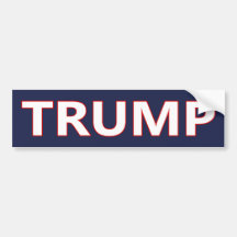 DONALD TRUMP BOLD Bumper Sticker #MAGA
