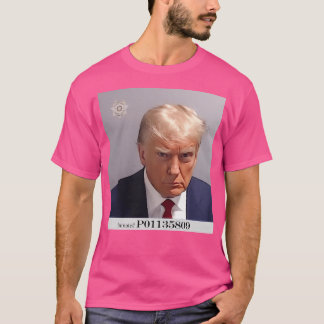 Donald Trump Booking Photo (Mugg Shot) 24 20 augus T Shirt