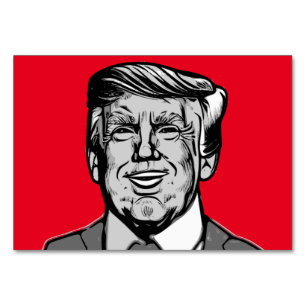DONALD TRUMP BORDSNUMMER