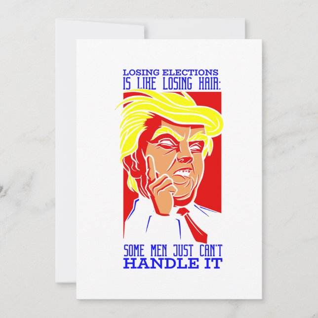 Donald Trump borttappad val Inbjudningar (Framsida)