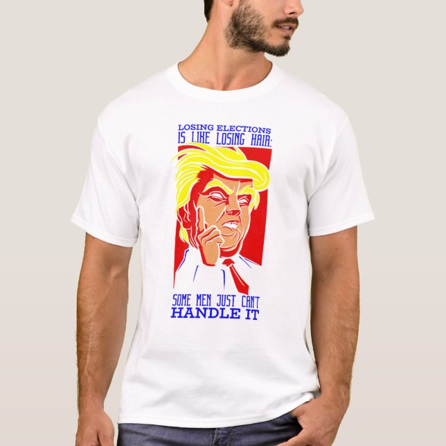 Donald Trump borttappad val T Shirt (Framsida)
