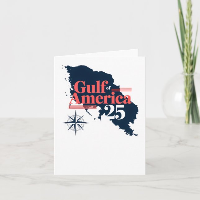 Donald Trump Bukt of America 2025 Kort (Framsida)