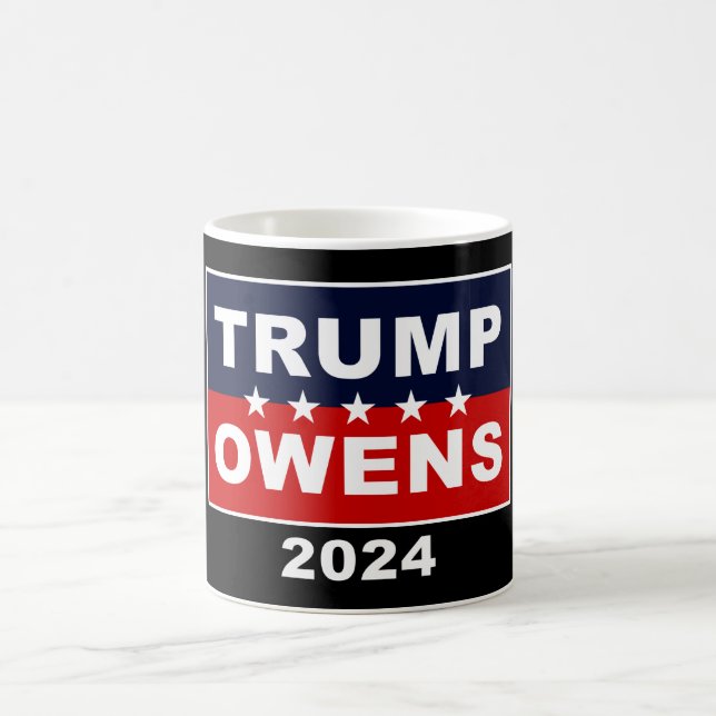 Donald Trump & Candace Owens 2024 USA Val Kaffemugg (Center)