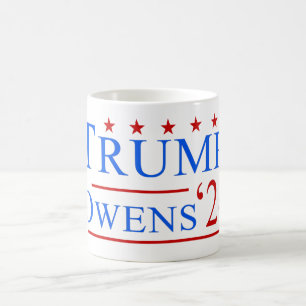 Donald Trump & Candace Owens 2024 USA Val Kaffemugg