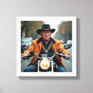 Donald Trump Canvastryck