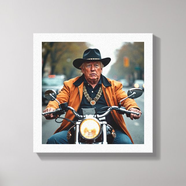 Donald Trump Canvastryck (Framsida)