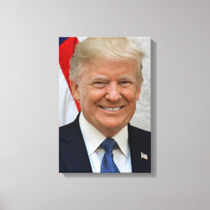 Donald Trump Canvastryck