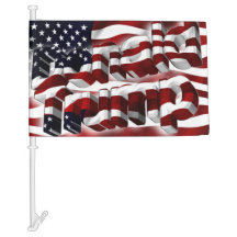 Donald Trump car flagga 2024.