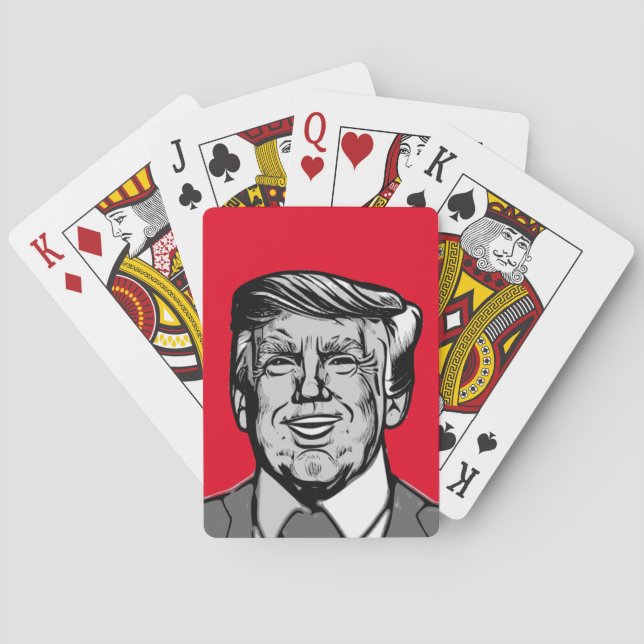 DONALD TRUMP CASINOKORT (Baksidan)