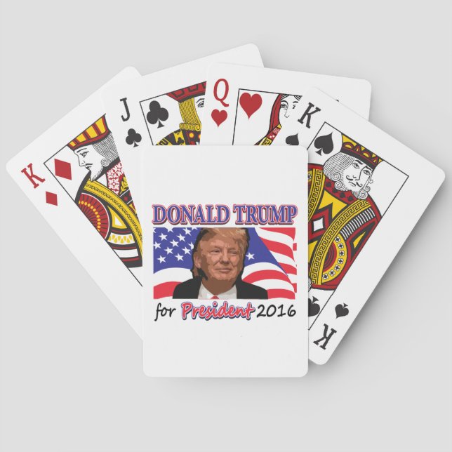 Donald Trump Casinokort (Baksidan)