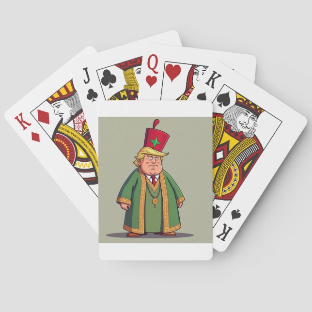 Donald Trump Casinokort (Baksidan)