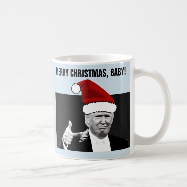 DONALD TRUMP CHRISTMAS Kaffe koppar (Höger)