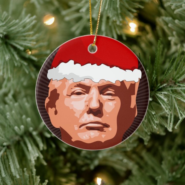 DONALD TRUMP CHRISTMAS ORNAMENT (Träd)