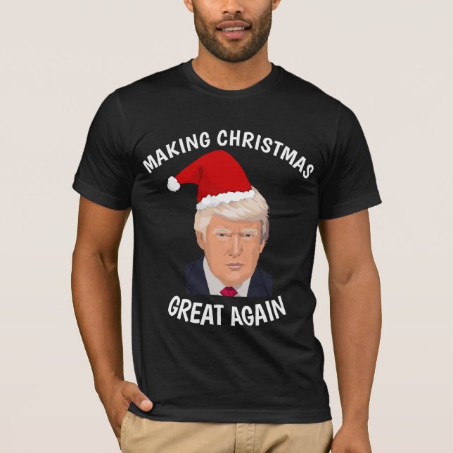 DONALD TRUMP CHRISTMAS T-Shirts (Framsida)