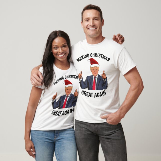 DONALD TRUMP CHRISTMAS T-Shirts, UNDERBAR IGEN Tee Shirt (Unisex)
