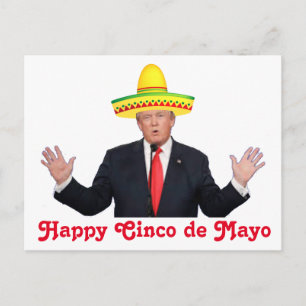 Donald Trump Cinco de Mayo Vykort