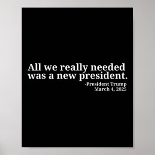 Donald Trump-citatet som vi bara behövde var en ny Poster