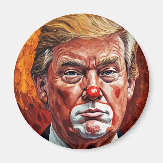 donald trump clown  magnet (Framsidan)