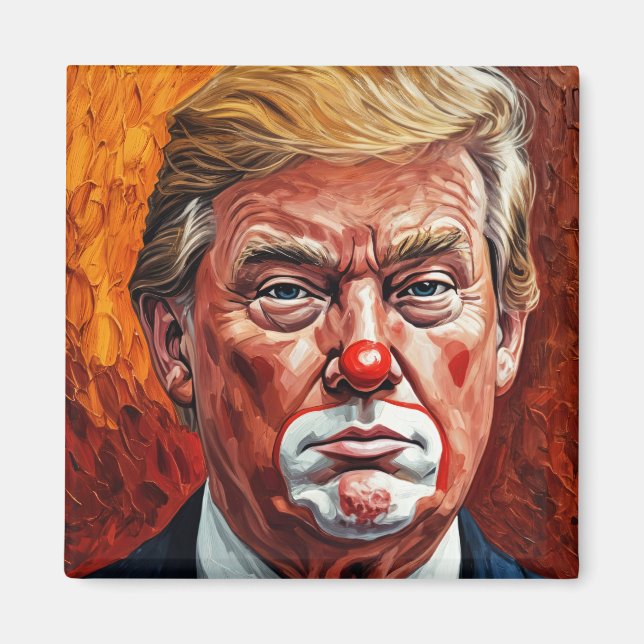 donald trump clown  magnet (Framsidan)
