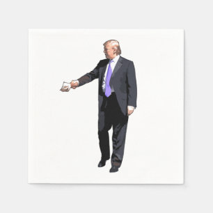 Donald Trump coctailservetter Pappersservett