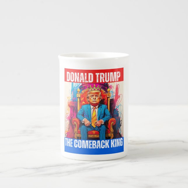 DONALD TRUMP - COMEBACK KUNG BENPORSLIN MUGG (Framsidan)