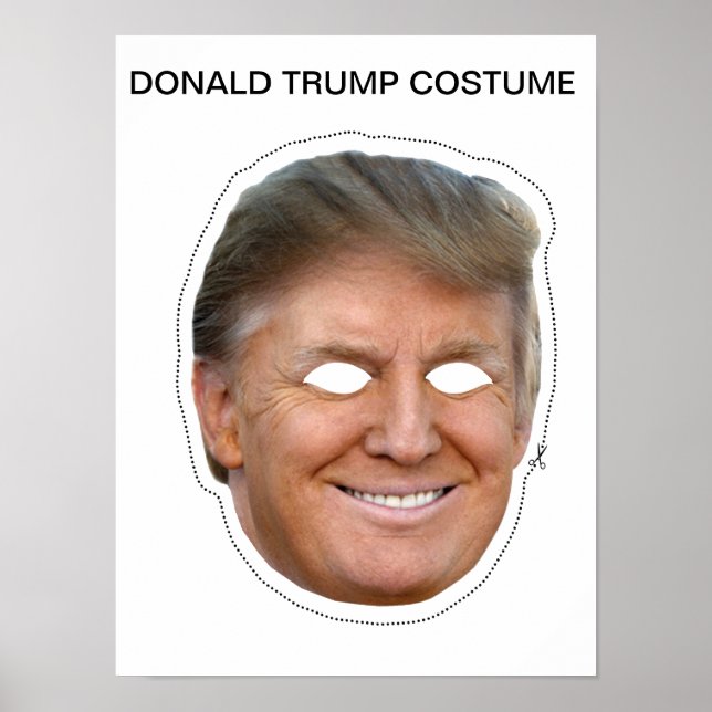 Donald Trump Costume Poster (Framsidan)