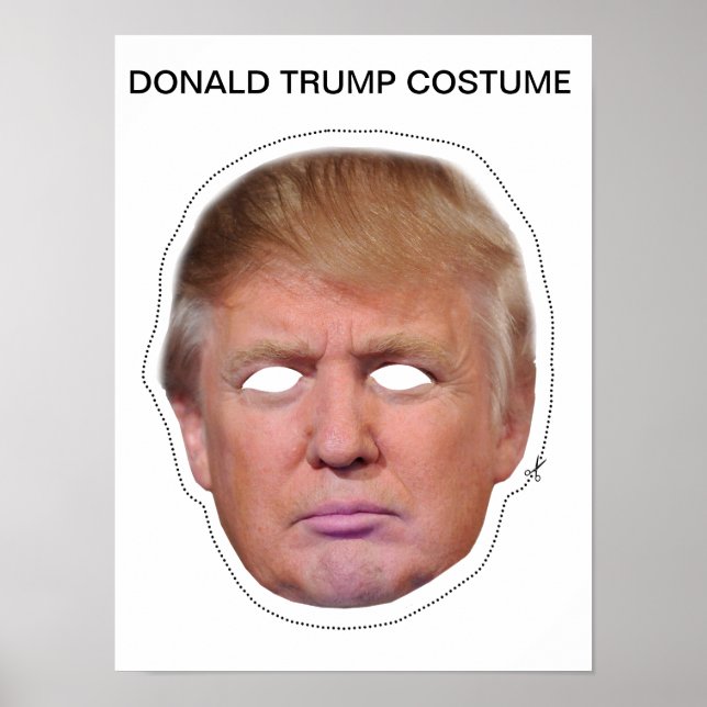 Donald Trump Costume Poster (Framsidan)